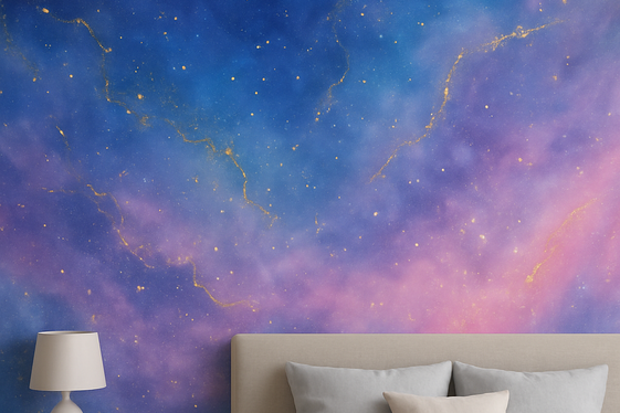 Nebula-Inspired Color Palettes for Walls illustration