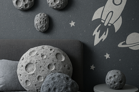 Meteorite and Moon Rock-Inspired Accessories illustration