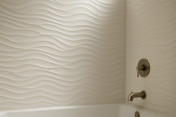 Textured 3D Tiles for Eye-Catching Detail illustration