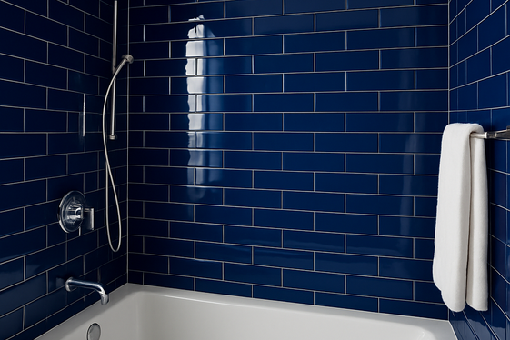 Bold Color Enamel Panels for Statement Walls illustration
