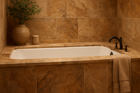 Natural Stone Surrounds for an Organic Feel illustration