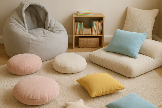Comfy Lounges for Relaxing and Socializing illustration