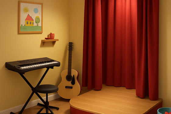 Incorporating Music and Performing Arts Areas illustration