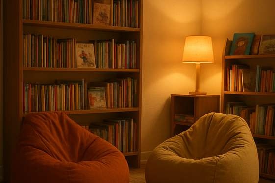 Designing a Reading Nook with Cozy Comfort illustration