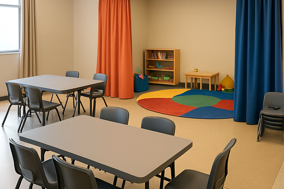 Multi-Purpose Rooms for Learning and Play illustration
