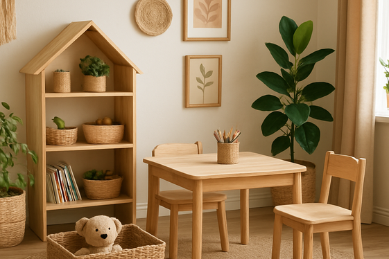 Eco-Friendly and Nature-Inspired Spaces illustration