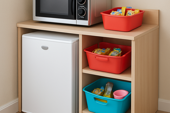 Mini Kitchenettes for After School Snacks illustration