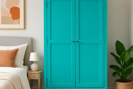 Colorful Cupboards to Make a Statement illustration