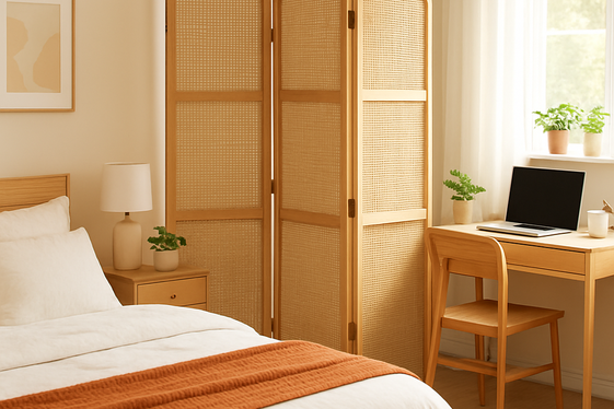 Use Room Dividers to Separate Zones illustration