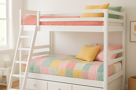 Maximize Space with Bunk Beds Designed for Sisters illustration