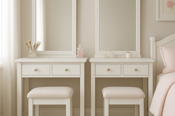 Opt for Dual Vanity Spaces in the Room illustration