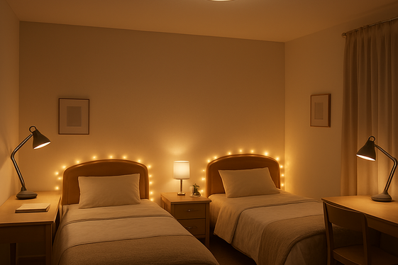 Use Lighting to Set a Relaxing and Playful Mood illustration