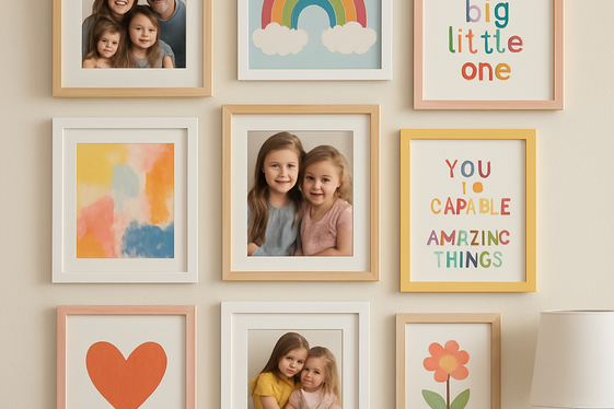 Create a Gallery Wall to Showcase Sister Memories illustration
