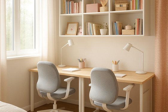 Design a Shared Study Nook to Foster Learning illustration