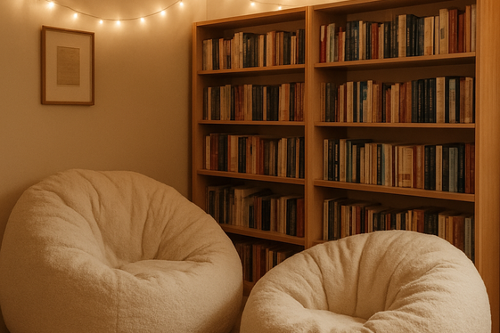 Include a Shared Reading Corner for Quiet Time illustration