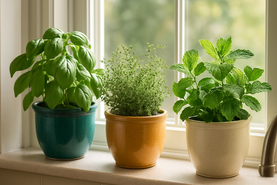 Creative Herb Gardens for Fresh Flavor at Home illustration