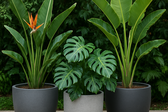 Bold Tropical Plants for a Lush Look illustration