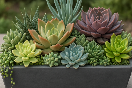 Succulent Mixes for Low-Maintenance Style illustration