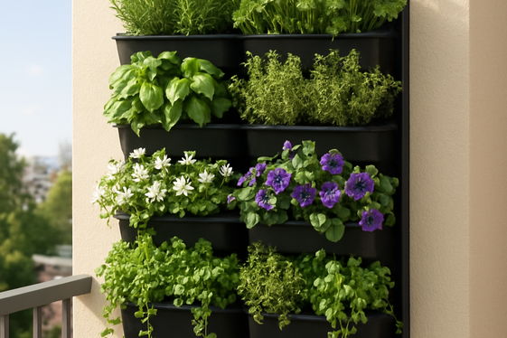 Vertical Planters to Maximize Small Spaces illustration