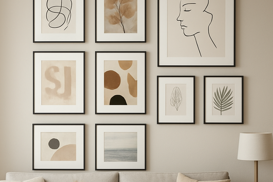 Poor Art and Wall Decor Placement illustration