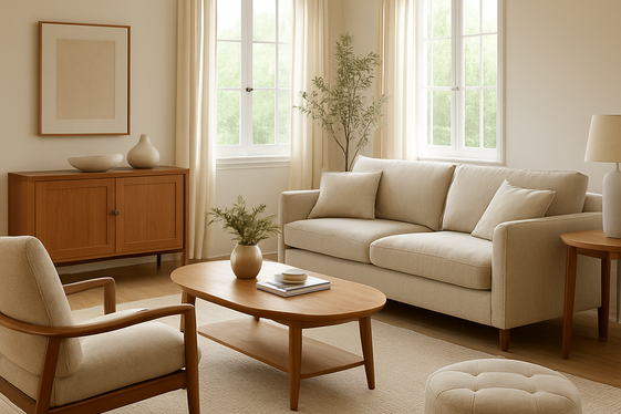 Oversized or Undersized Furniture illustration