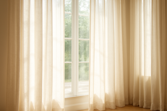 Skipping Window Treatments illustration