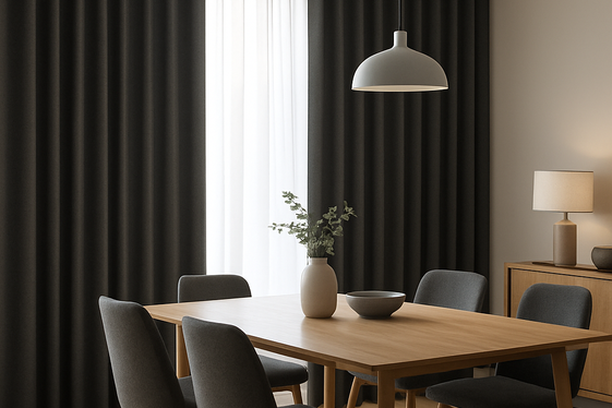 High-Tech Blackout Curtains for Light Control illustration
