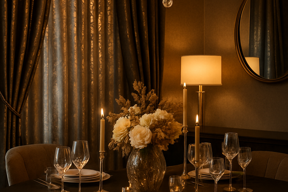 Metallic Accents for Glamorous Shine illustration