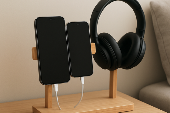 Build a Minimalist Charging Station Stand illustration