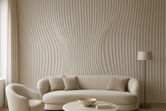 Curved Fluted Panels for Unique Wall Designs illustration