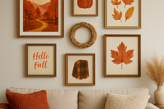 Curate Seasonal Gallery Walls for Year-Round Style illustration