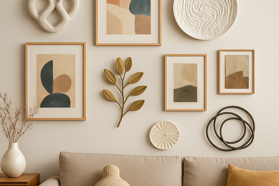 Add Depth Using 3D Art and Sculptures illustration