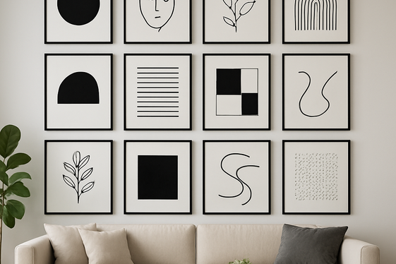 Try a Grid Layout for Clean, Modern Lines illustration