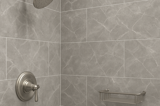Marbled Gray Tiles for Classic Elegance illustration
