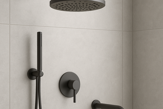Matte Gray Fixtures: Sleek and Subtle Accents illustration