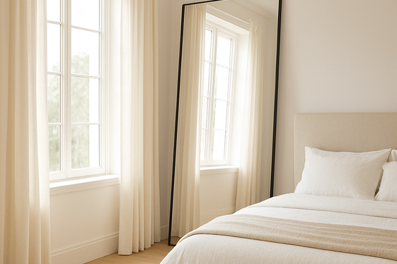 Full-Length Mirrors for Spacious Feel illustration