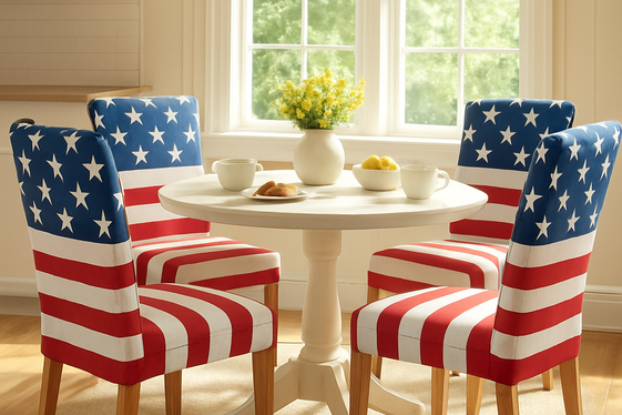 Opt for Slipcovers with Seasonal Prints illustration