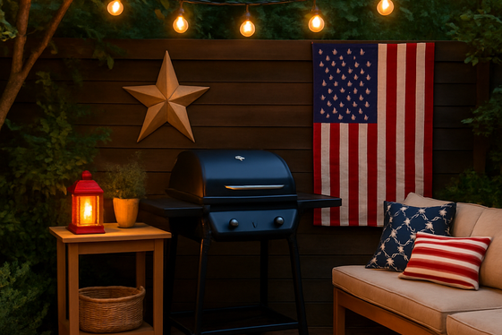 Set Up a Mini Outdoor Kitchen Space illustration