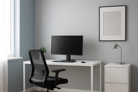Light Blue and Gray Combo for a Professional Feel illustration