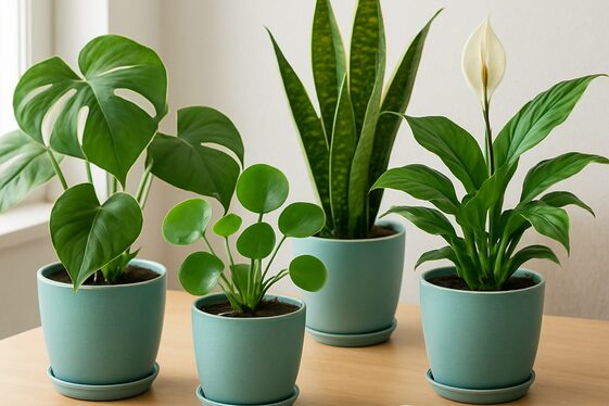 Light Blue Plant Pots to Bring Nature Indoors illustration
