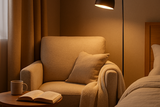 Add a Cozy Reading Nook illustration