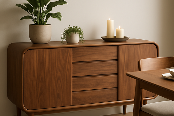 Sculptural Sideboards for Functional Art illustration