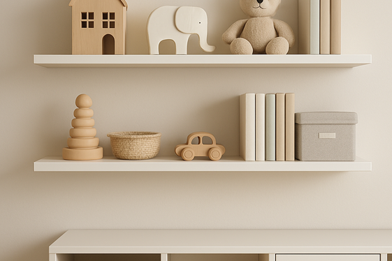 Open Shelving for Easy Organization illustration