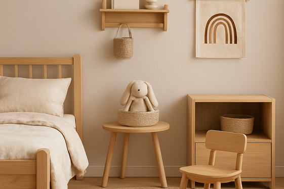 Natural Materials for a Cozy Feel illustration