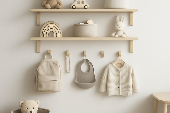 Wall-Mounted Storage Solutions illustration