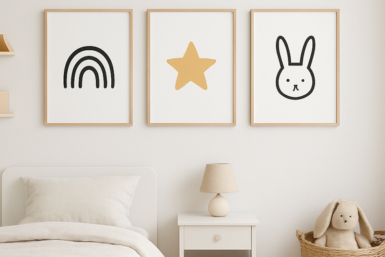 Minimalist Art and Wall Decor Ideas illustration