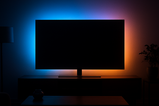 LED Backlighting for Ambient Glow illustration