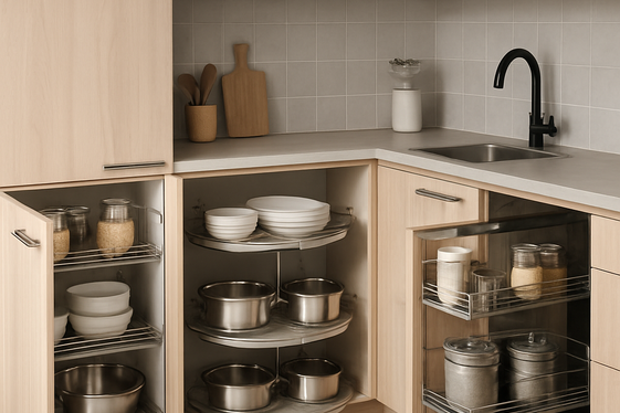 Incorporate Smart Storage Units to Maximize Space illustration