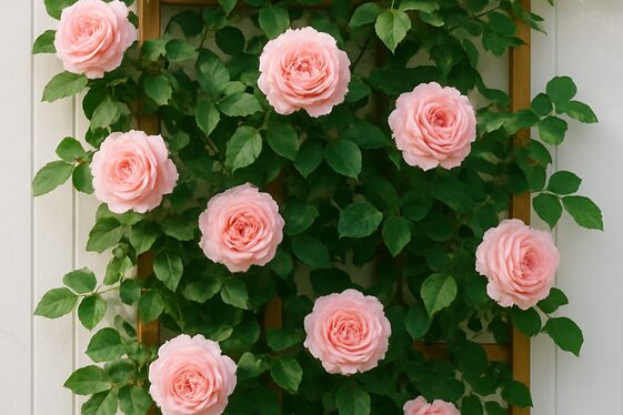 Using Trellises for Vertical Rose Gardens illustration