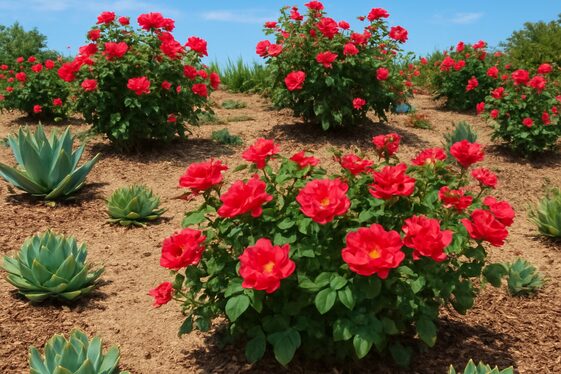 Incorporating Drought-Tolerant Roses for Easy Care illustration